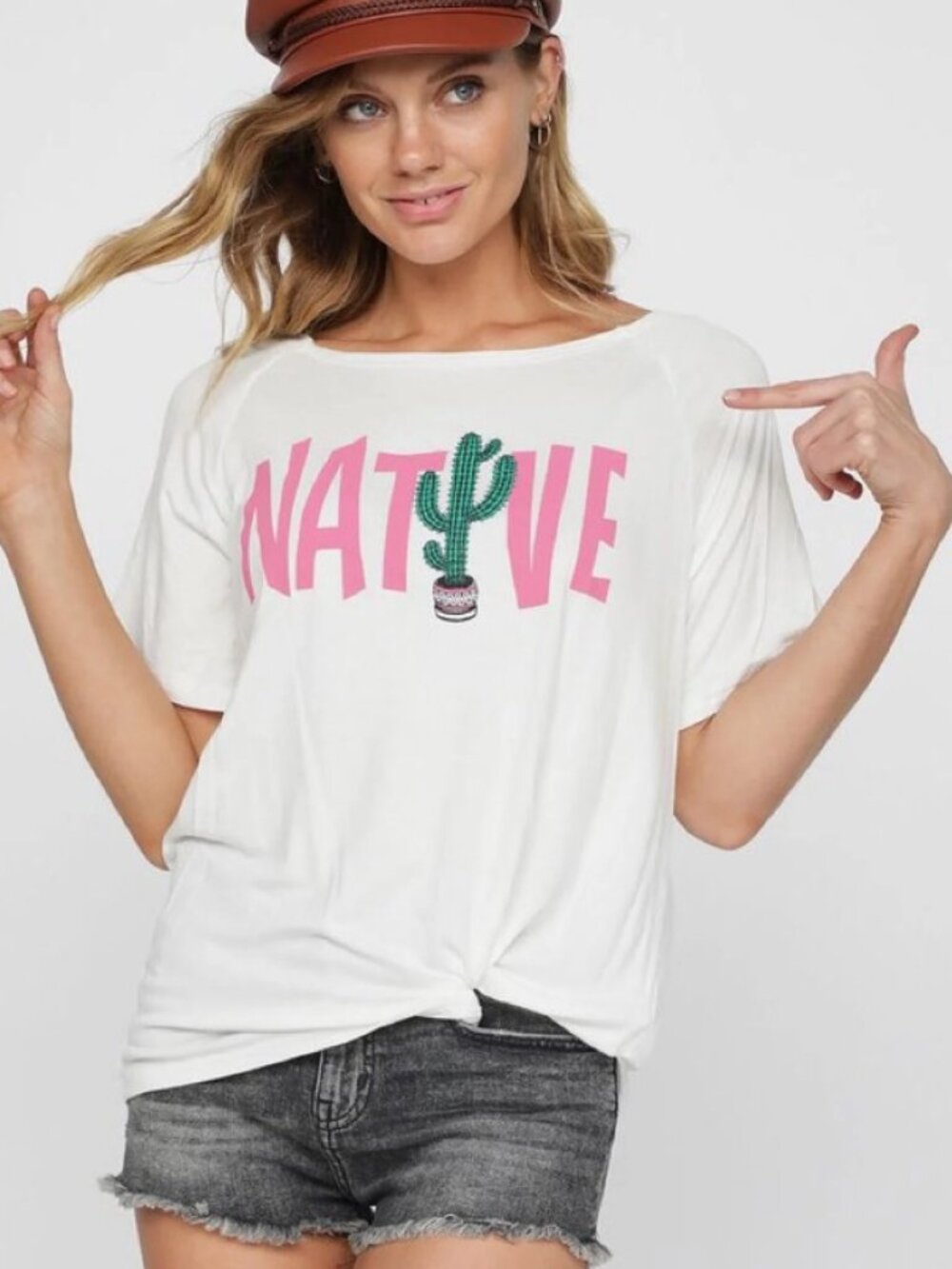 Oversized Summer T-shirt by Bibi